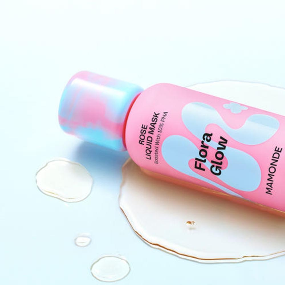 Mamonde Rose Liquid Mask 80ml X 3ea + Rose Ball Mask 3.5ml X 4ea