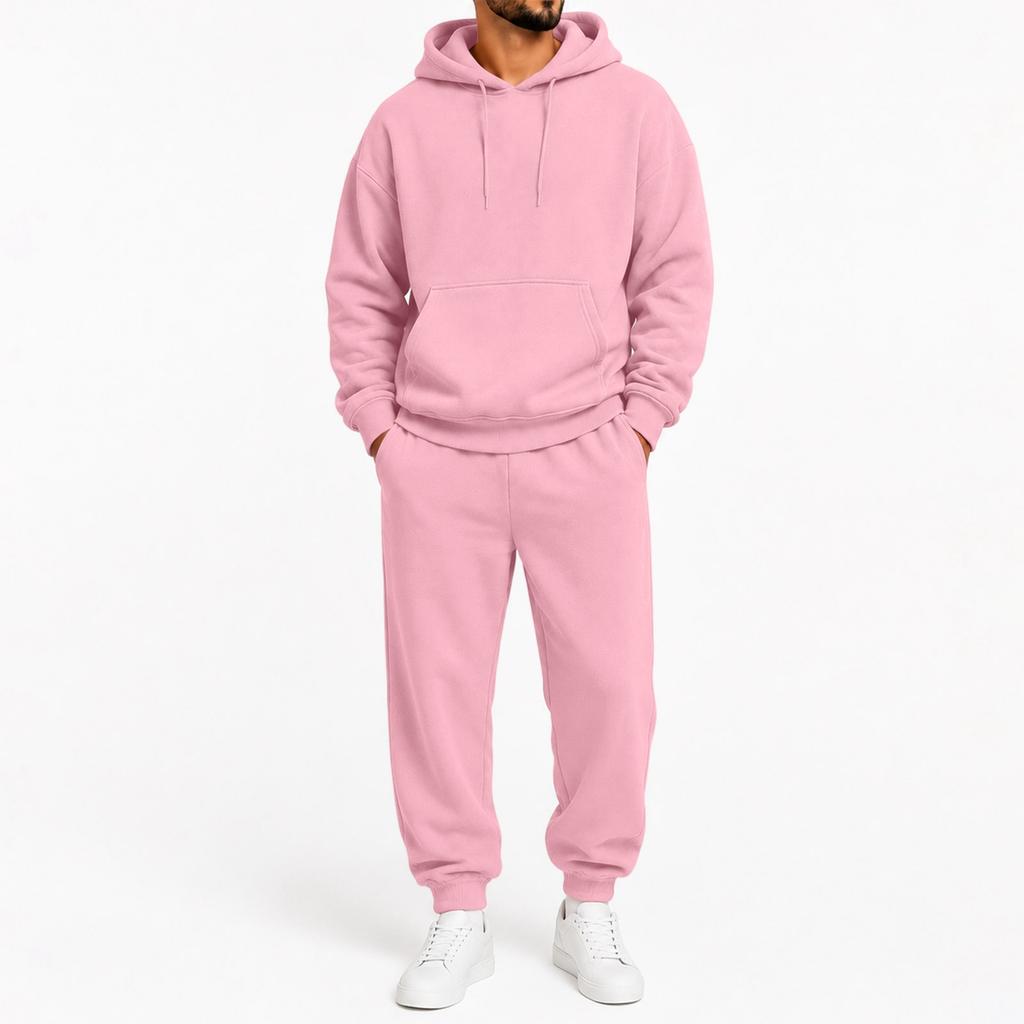 Men's Pullover Hoodie Athletic Sweatshirt for Sports and Casual Wear