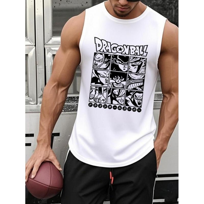 

Racquet Sports, Men s Athletic Tank, Slim Fit & Comfortable XXL білий