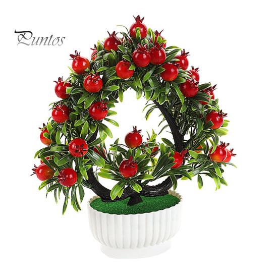 

Искусственные растения в горшках, реалистичное сердце любви, искусственное фруктовое дерево, бонсай, зеленые растения, украшение для горшка, домашний офис, центральный элемент стола, искусственная зелень, орнамент D