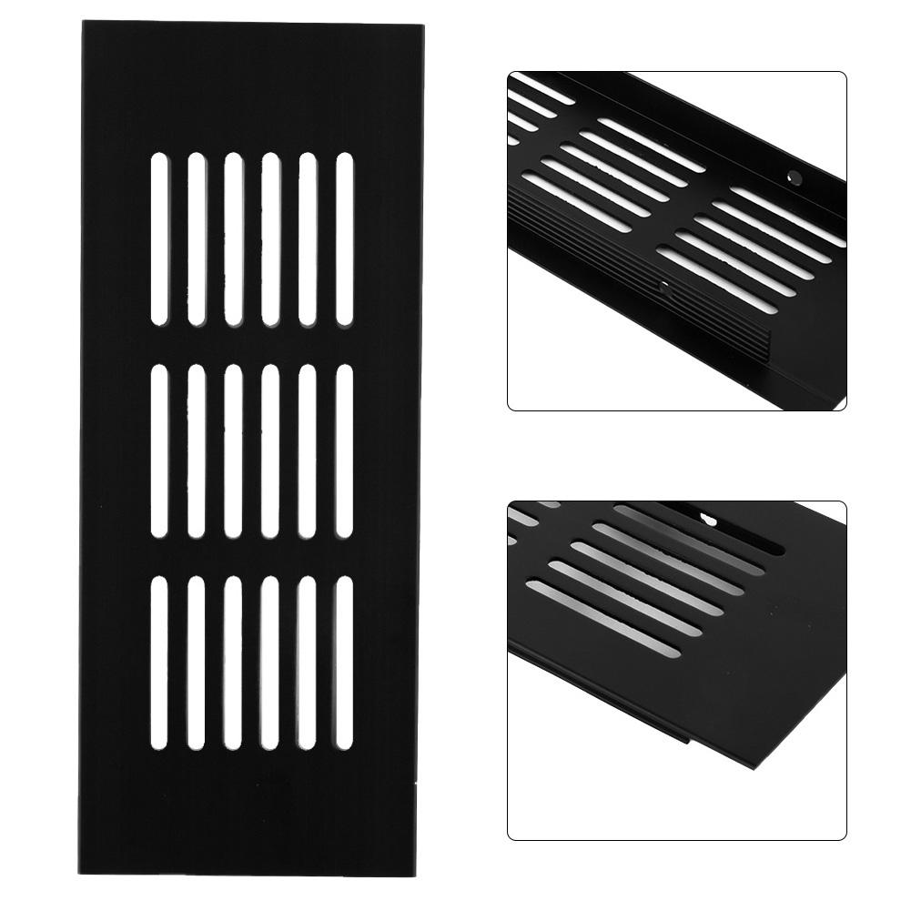 60mm Ventilation Grille Air Vent Grille Aluminum Alloy Black