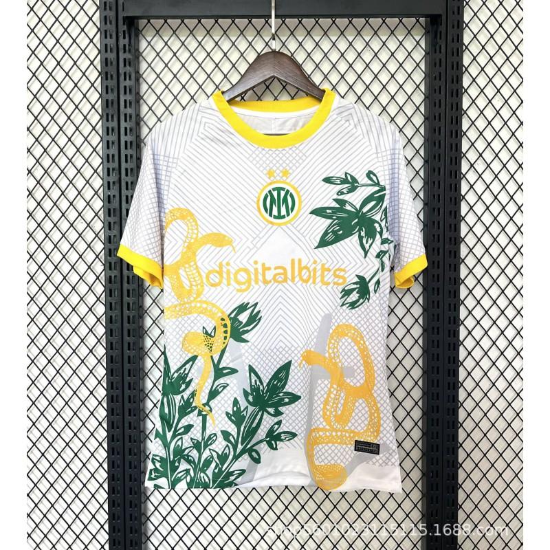 '' Soccer Jerseys AC Milan Juventus Inter Napoli Benfica Miami FC Fan Version Short Sleeve Football Shirt