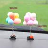 Décoration Romantique de Ballons pour l'Intérieur de Voiture pour Filles - Nouvelle Décoration Mignonne pour Tableau de Bord et Côté Passager