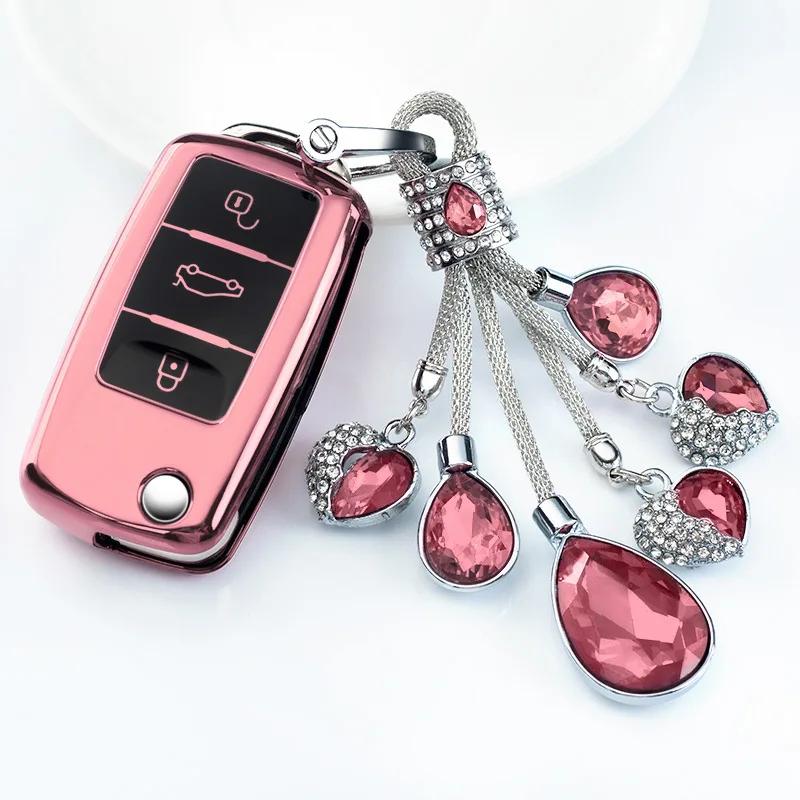 Suitable for Volkswagen key case buckle set Langxing New Sagitar Weiling Baolai Langyi Jetta Polo Tiguan