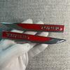 2pcs Metal Badges TURBO Turbocharger Fender Car Emblem Durable Vehicle Modification Additions Enhance Aesthetics Compatible with