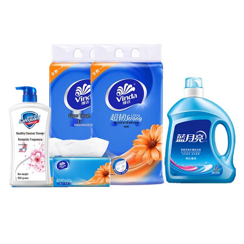

Safeguard Cherry Blossom Shower Gel & Laundry Value Pack
