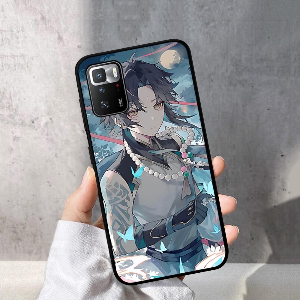 Genshin Impact XIAO Phone Case For Redmi Note 4 X 5 A 6 7 8 T 9 9S 10 11 11S 11Epro Poco M3 Pro