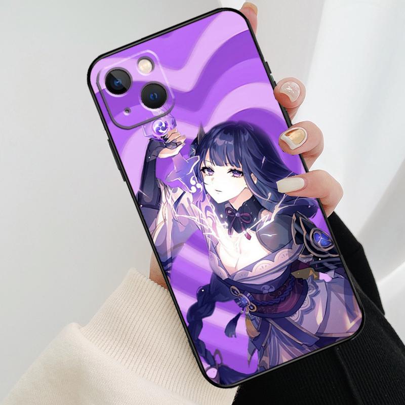 Baal Genshin Impact Game Phone Case For iPhone 17 Pro Max 16 15 14 11 12 13 Pro Max mini 15 16 Plus 16e 17 Air Cover