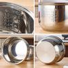 Compatible for Zojirushi NS-TSC10 Multi-Cooker Replacement Inner Po (5.5cups) 304 Stainless Steel Rice Cooker Inner Bowl