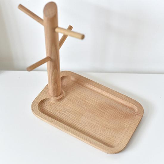 Anahtar Kase Yıkanabilir Çok amaçlı Ahşap Çekim Arka Plan Takı Ağacı Raf Düğün Dekor