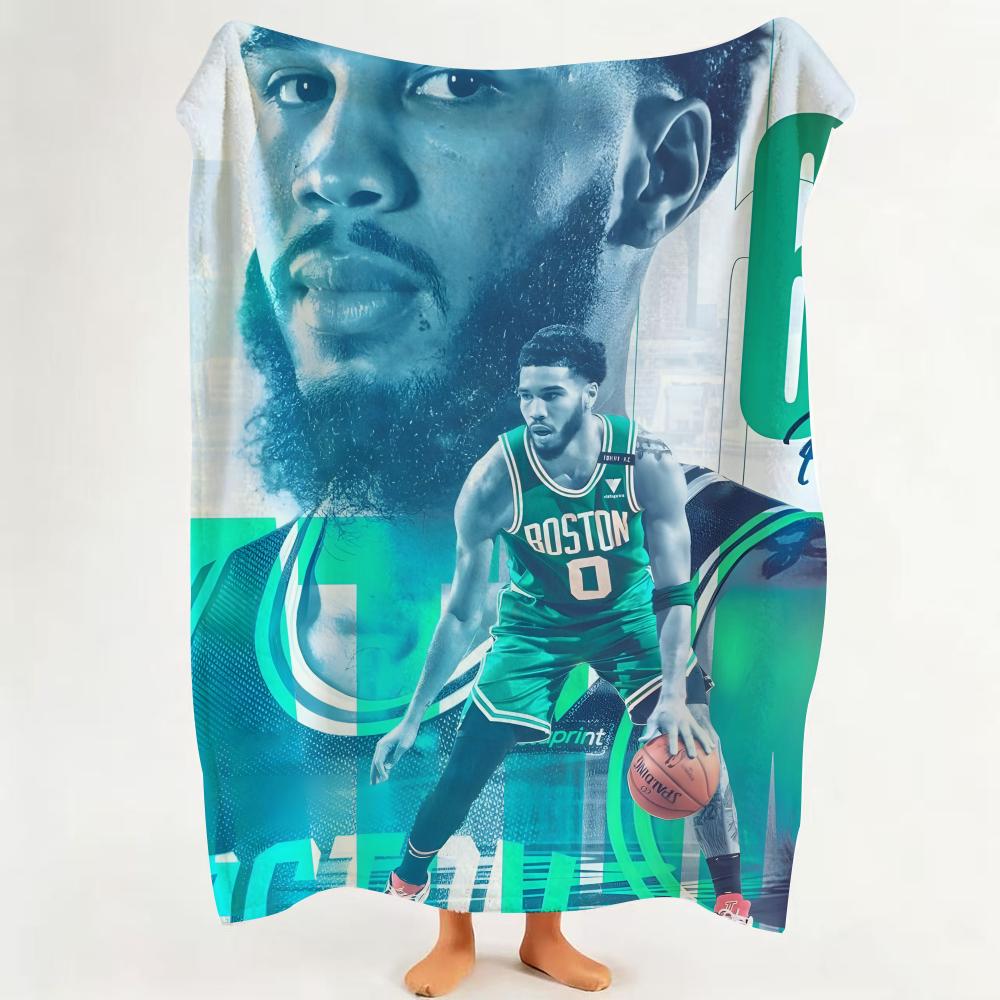 

Athlete J Jayson T Tatum Throw Flannel Throw Blanket Suitable for Sofa Living Room Bedroom 75cmx90cm