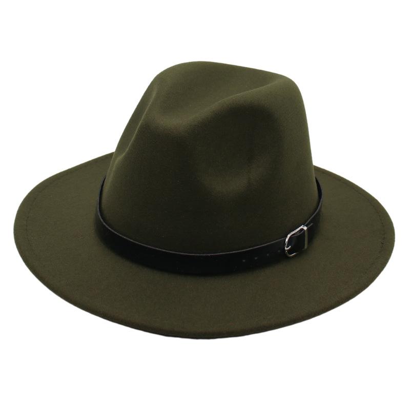 Top Hat Ethnic Retro Jazz Hat Fedora Felt Hat British Shade