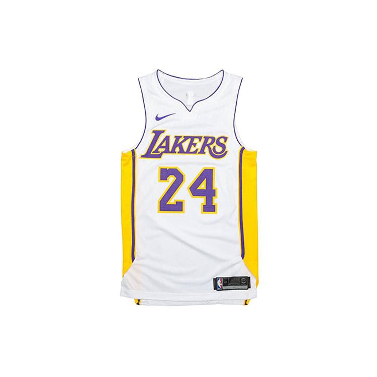 

New Nike Nba Los Angeles Lakers Icon Edition Kobe Bryant Authentic Jersey AQ2106-100 S
