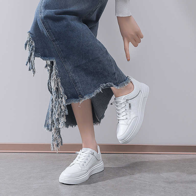 Fashion Round Tip Ecoleather Shoes Ankle Boots Women Beige Loafers White Boot Sneakers Sport Loofers Best Selling Jogging Trnis