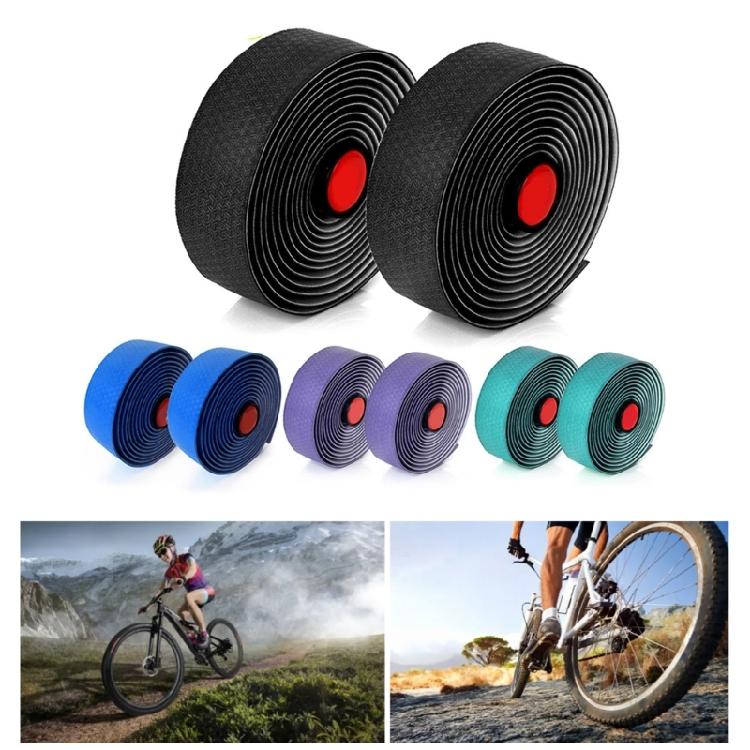 2Pcs Comfortable Bikes Handlebars Tape AntiVibration Wrap Nonslip Bicycles Handlebar Tape Wrap Cycling Accessories