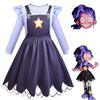 Bobi Time Lily Princess Dress Kids Skeleton ClownCosplay Party Costume Kids Lily Lovebraids Princess Cosplay Dress Bobi Time Party Outfit