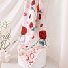 Summer new mulberry silk silk scarf women's outer scarf shawl square scarf versatile cross-border