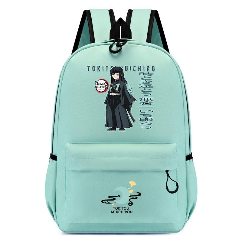 Fashion Demon Slayer Backpack Student School Waterproof Small Bag