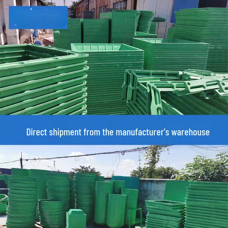 Resin Composite Green Area Recessed Manhole Cover