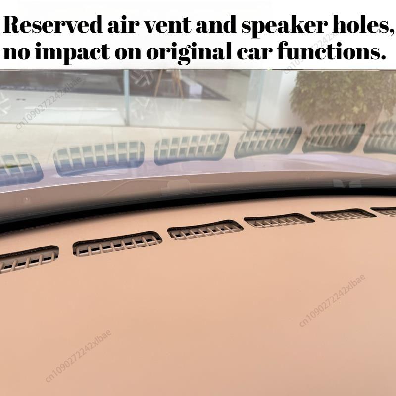 Fit For Wuling Bingo Binguo EV Car Interior Sunshade Anti-UV Modified Dashboard Leather Anti-glare Mat Protective Pad durable