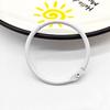 5/10pcs 30mm Colorful Metal Alloy Card Ring Key Binder Jump Ring DIY O Shape Keychain Keyring for Jewelry Making DIY Accessories