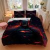 3pcs Batman Bedding Set, Soft Polyester Duvet Cover and Pillowcases Machine Washable Seasons all suitable & Guest Room Decor261