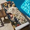 Screaming Goat Towel Large Quick-Drying Microfiber Soft Beach Towel for Travel Fitness Sauna Bathing Camping