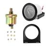 1 Set 52mm Oil Pressure Tester for For 12v Auto Car Truck RV Electronic Gauge with 0 100 PSI Measurement and Space Saving Size