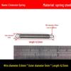 Stainless Steel Spring Hook for Microwave Oven Handle, Wire Diameter 0.6/0.7