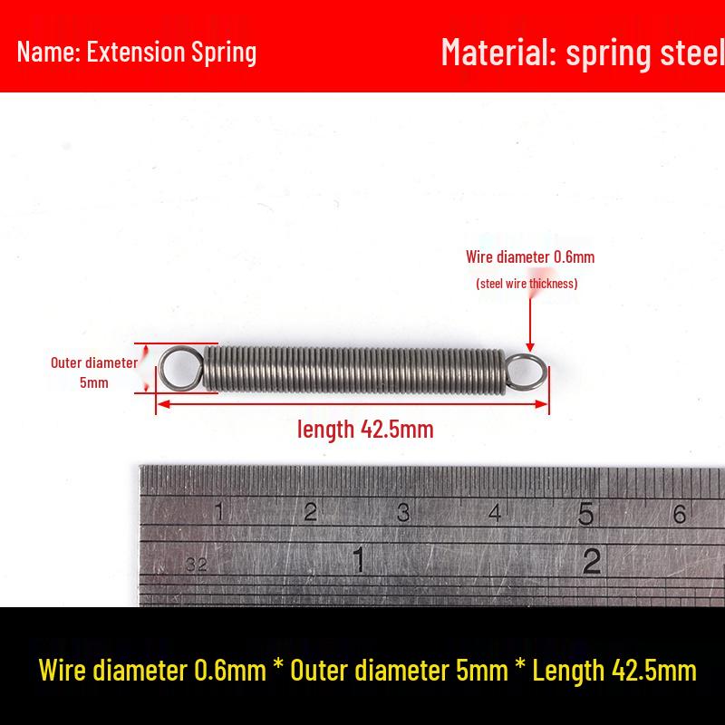 Stainless Steel Spring Hook for Microwave Oven Handle, Wire Diameter 0.6/0.7