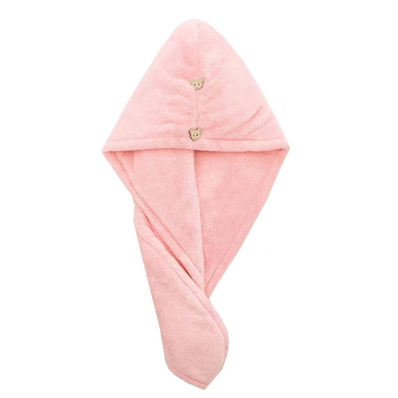 Women's Super Absorbent Quick-Drying Adult Hair Towel - Non-Shedding, Perfect for Long Hair