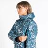 Dare 2B Womens/Ladies Verdict Animal Print Insulated Hooded Ski Jacket
