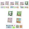 Childrens Craft Rhinestone Dotting Set With Frame Plastic Material For Toddler Art Activities