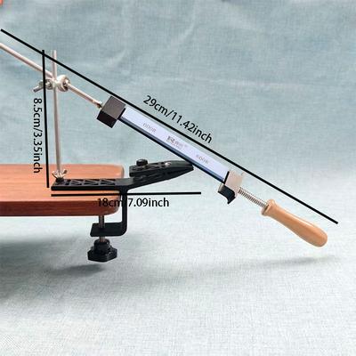 Afilador de cuchillos de ángulo fijo para el hogar Simple y rápido Afila Cuchillo de cocina abrasivo Diamante Rectificado rectificado Herramienta afiladora profesional