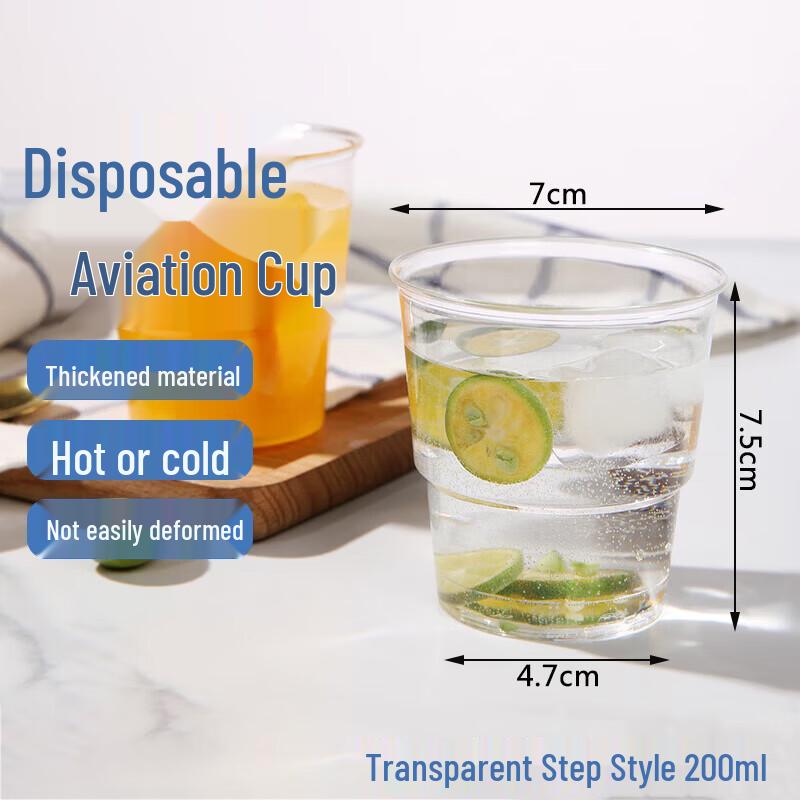 Homeglen Disposable Plastic Cups