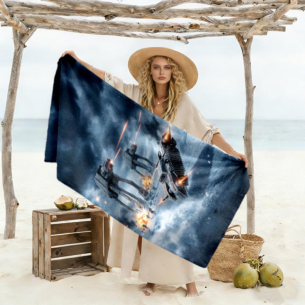 Star Wars Beach Towel Super Soft Absorbent Comfortable Lightweight