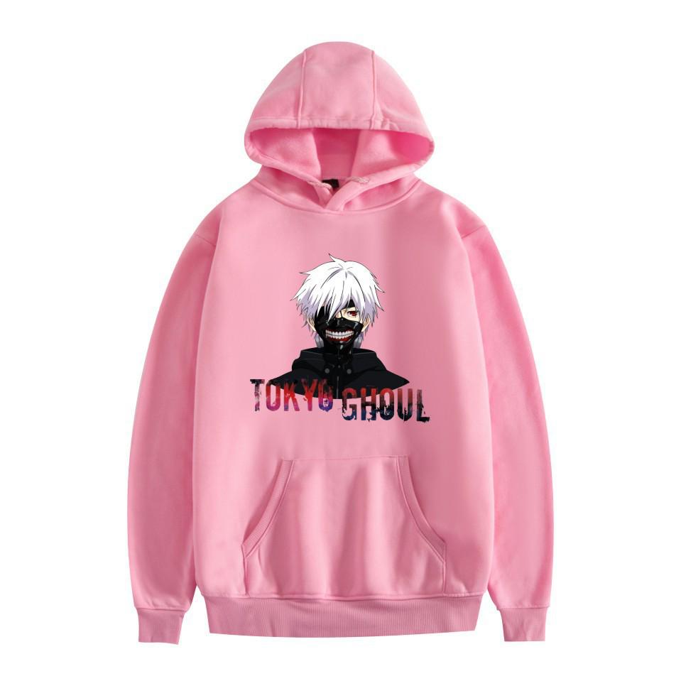 Tokyo Ghoul Anime Print Unisex Casual Hoodie Sweatshirt