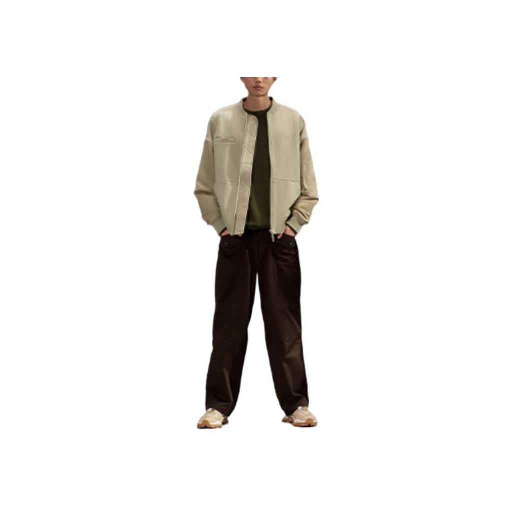 PUMA MMQ Series Embroidered Logo Knit Crew Neck Sweater Unisex Tops Dark-Green 536595-62