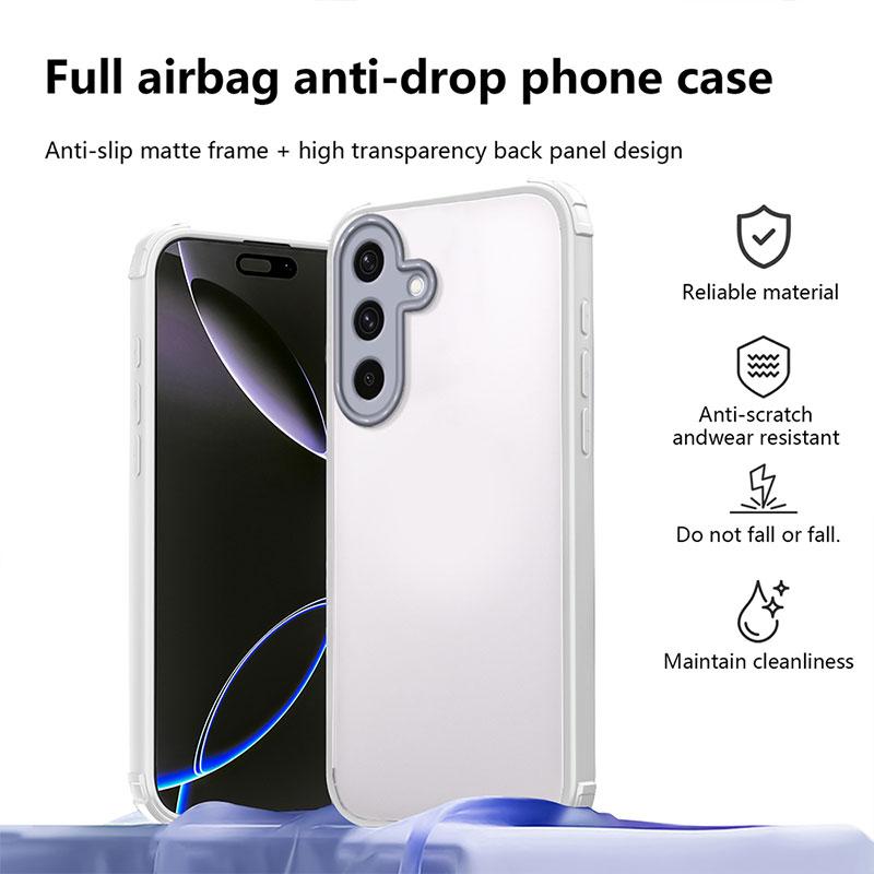 Shockproof Case For Samsung Galaxy A17 5G Hard Cover For Samsung A17 A26 A35 A55 A15 TPU + PC Bumper Protective Capa A 17 Coque