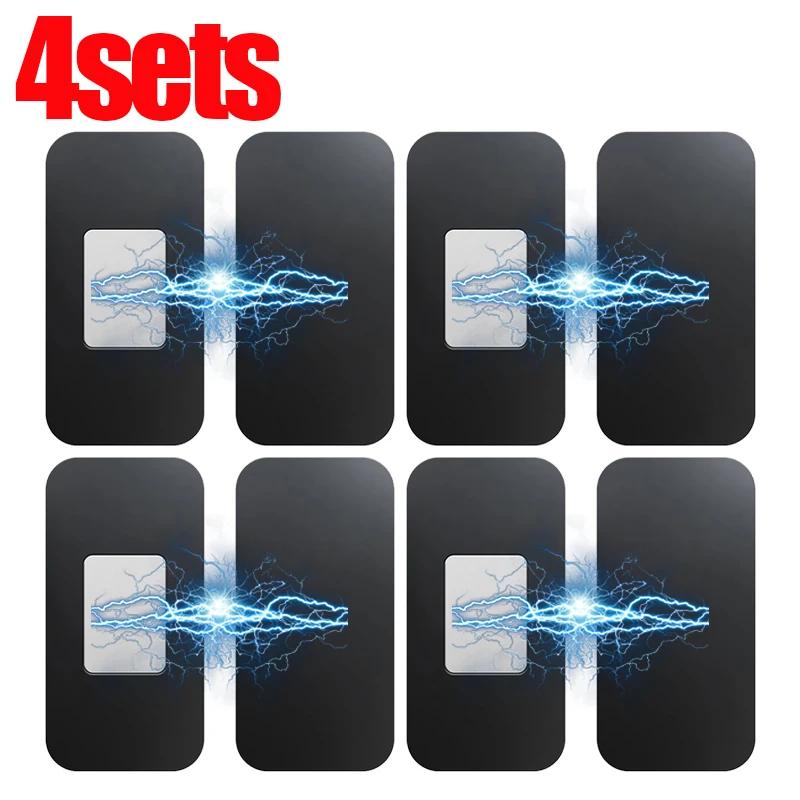 Magnetic Cabinet Door Catches Strong Self Adhesive Invisible Magnets Closet Furniture Cupboard Drawer Door Hidden Closer Stop