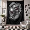 Wall TapestryHorror Movies Art Hanging Cloth Decorative Background Cover for Room Decoration