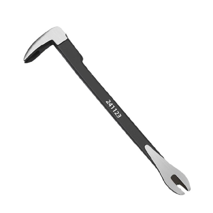 Double Headed Claw Bar Reinforced Leverage Extractor Tool with Reinforced Hammers Face for Construction and DIYer Tasks