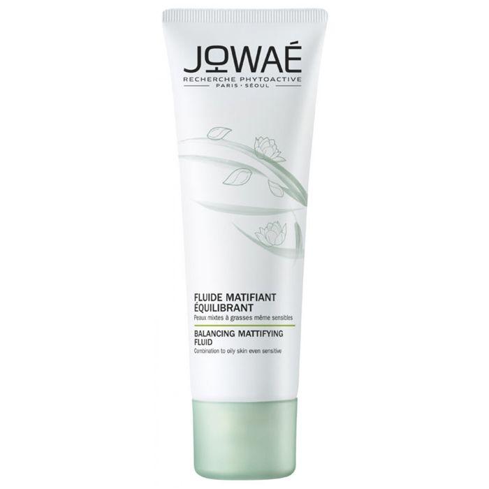 Fluide Matifiant Équilibrant - JOWAE - 40ml - Peaux Mixtes À Grasses - Antioxydants - Lotus Sacré