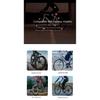 ENLEE 12pcs New Arrived Lightweight MTB Bicycle Wheel Rim Reflective Stickers Bike Rim Safety Reflector