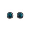 Apatite Gemstone 925 Sterling Silver Jewelry Handmade Cufflinks 0.61" For Gift CL-7-1
