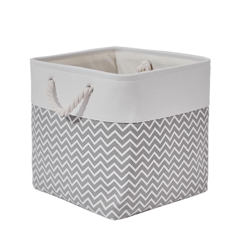

Foldable Fabric Storage Box for Clothes and Toys 36L for Household Storage [33*33*33]