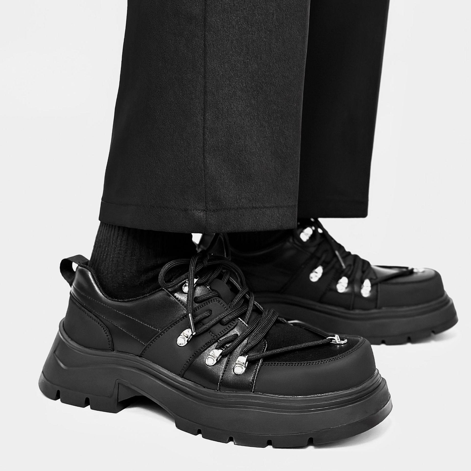 

Fashion Shoes for Man High-end Matte Derby Men s Shoes Platform Dress Shoe High Quality Shoes Men s Leather Original Zapatos De Hombre 44