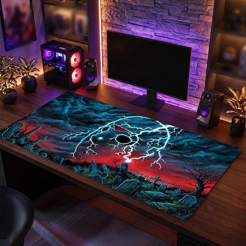 Big Mouse PadFriday the 13th Jason Voorhees Extended Soft Desk Mat Gaming Office Computer Table Decor Mat