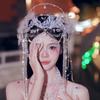 New Fairy T Mermaid Queen Headwear Tassel Hairband Hanfu Bride Fair Hair Accory Ancient Sle Ornament