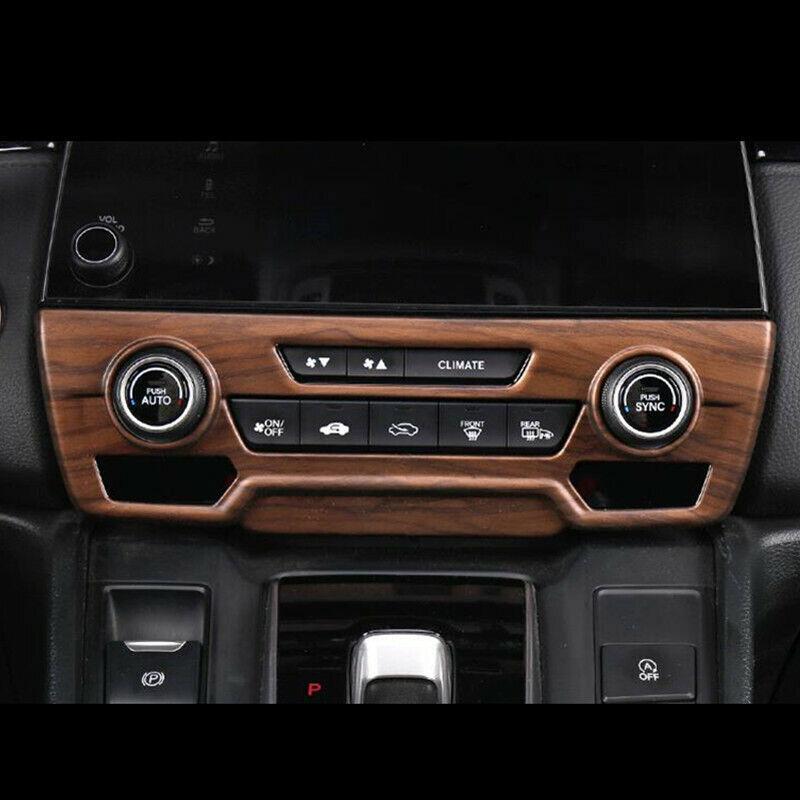 Interior Console Air Condition Switch Cover Trim For Honda CR-V CRV 2017-